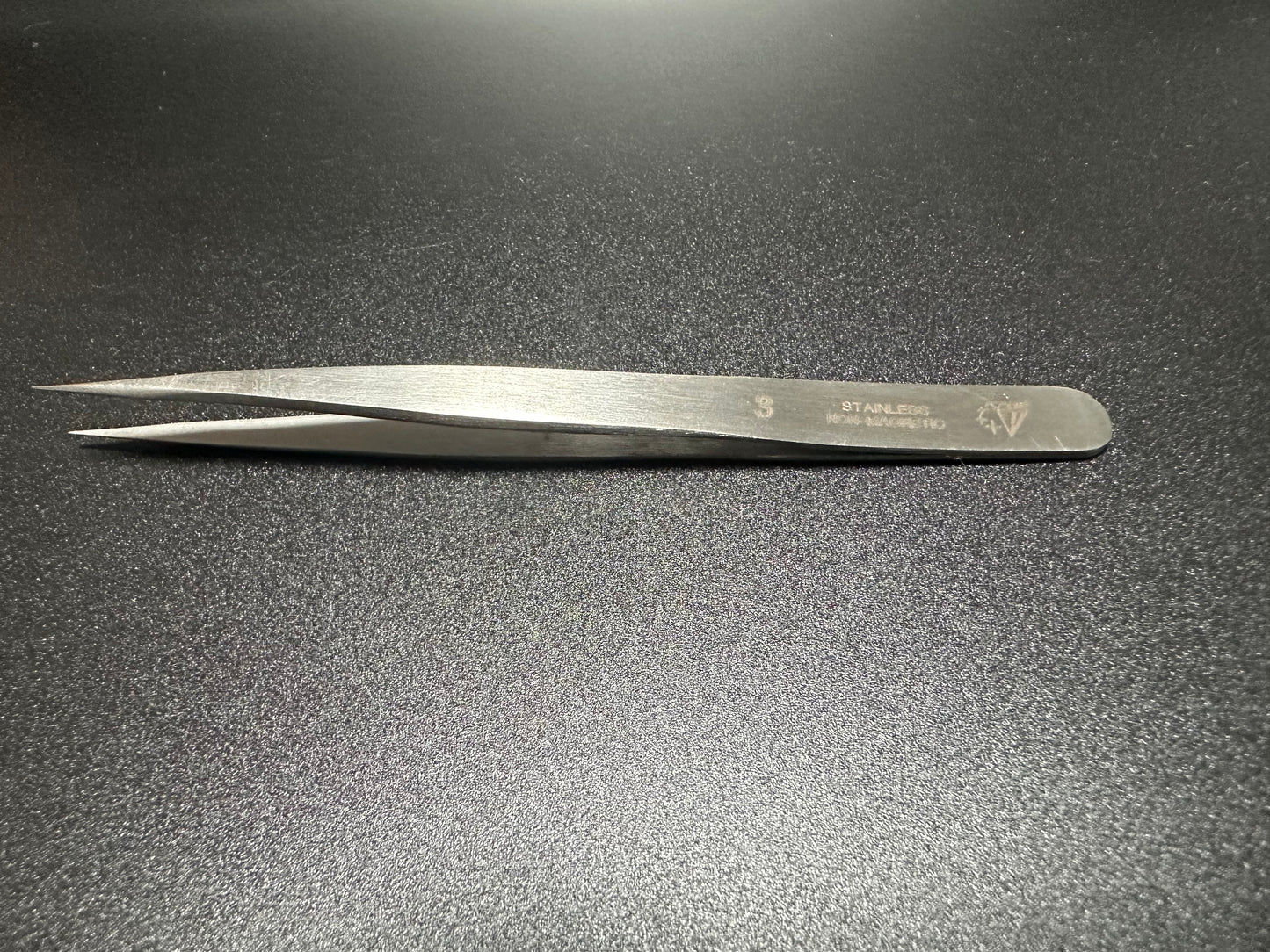 Diamond star Tweezers #3 Stainless Steel Non Magnetic. Hi Tech Tweezers. Hand Made