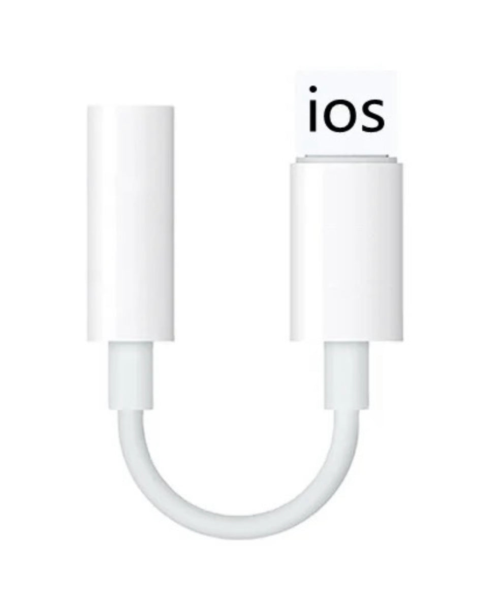 Lightning to 3.5mm headphone Aux Audio connector